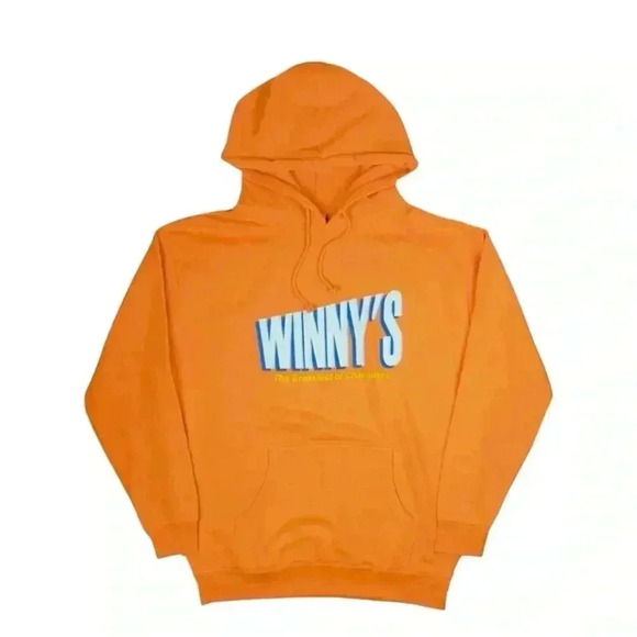 Raw Gear - Bradley Martyn’ Winny's Orange Hoodie 2XL, NWT - Picture 1 of 2